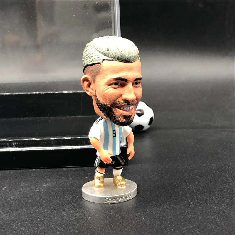 Кукла Soccerwe с героями мультфильмов высота 2 55 дюйма куклы Месси Кун Дыбала
