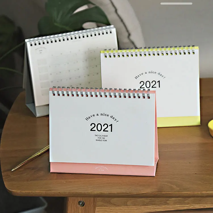 

Mini Table Calendar Desktop Paper Weekly Scheduler Planner Yearly 2021 Agenda Routine