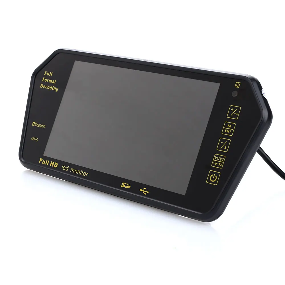 7-дюймовое Автомобильное зеркало заднего вида MP5 с Bluetooth автомобильный умный