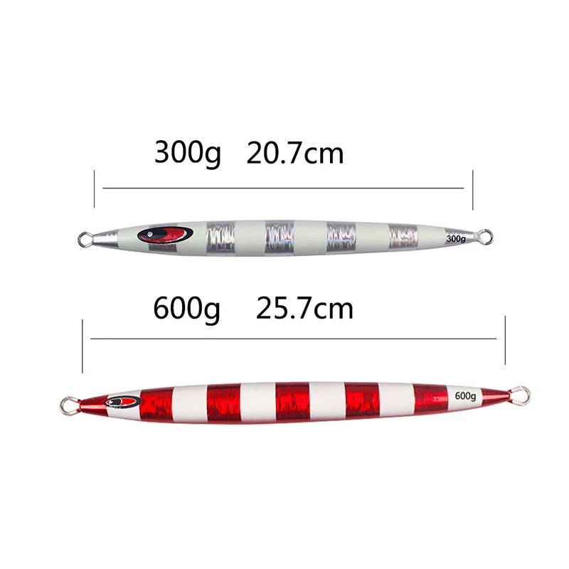 MADDIVER 300g 600g Lead Metal Sinker Jigging Lure Slow Pitch Sinking Jig Deep Sea Artificial Fast Fishing Bait Seawater Ocean | Спорт и