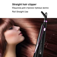professional hair straightener curler flat iron negative ion wand straighting ionic hair curling iron corrugation crimper tools