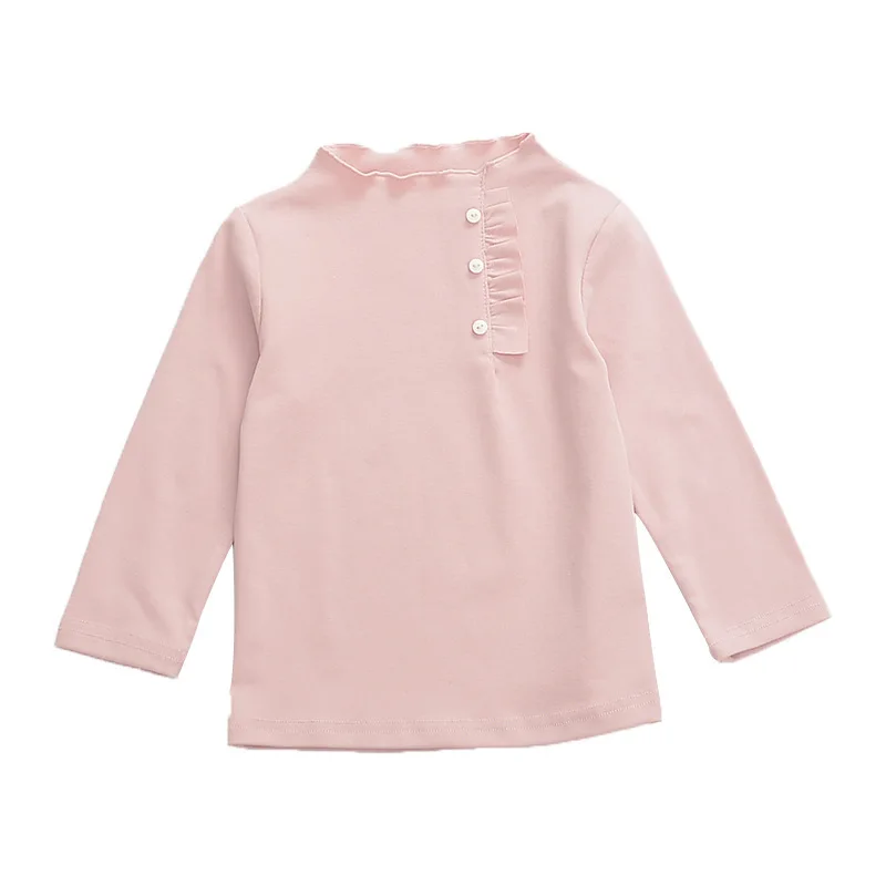 WLG детская футболка детские однотонные бежевые розовые повседневные футболки