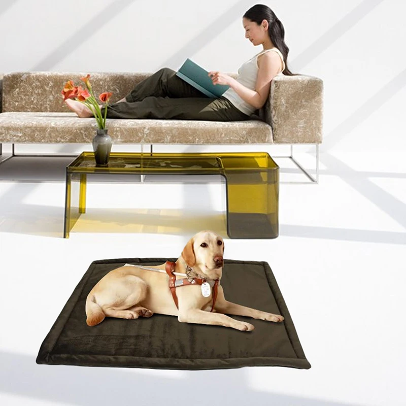 Теплая зимняя кровать для питомцев щенков кошек Конура хлопчатобумажная ткань