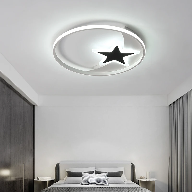 

Современная простая светодиодная люстра для спальни, гостиной, кухни, кабинета, потолочная лампа, комнатное украшение, осветительные приборы