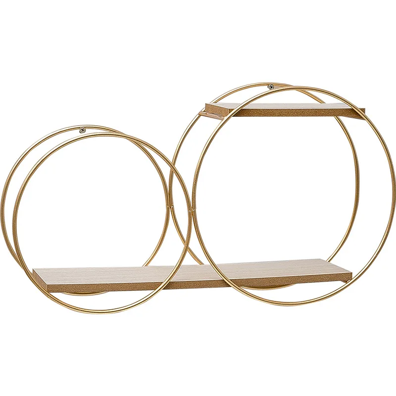 

Wall Wrought Iron Rack Wall Hanging Nordic Style Room Restaurant Milk Tea Shop Wall Wall Personality Decoration Pendant