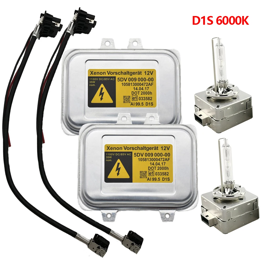 2 комплекта Новинка 12767670 5DV00900000 5DV009000 00 HID ксеноновый балласт для фар с проводами +