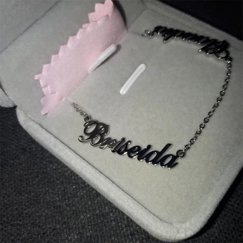 Имя арабское ожерелье 2019 персонализированное 3 имя дружеские ожерелья из