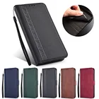 Кожаный чехол-книжка для Xiaomi Poco X3 NFC C3 Redmi 9A 9C 9i 8A 7A 6A 5 Plus 5A 4A Note 9S 9 8 8T 7 6 5A 4 4X 3 Pro