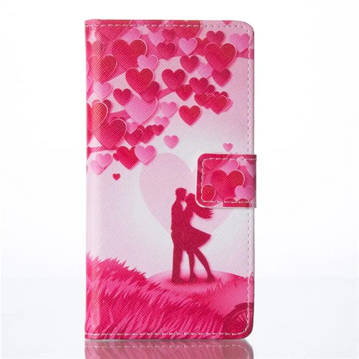 Love Lovers Кожаный чехол-бумажник для huawei mate 10 9 Pro P20 Plus P10 P8 P9 Lite Mini Y9 Honor 7X Enjoy 7S Чехол-книжка P01G - Цвет: Love Lovers