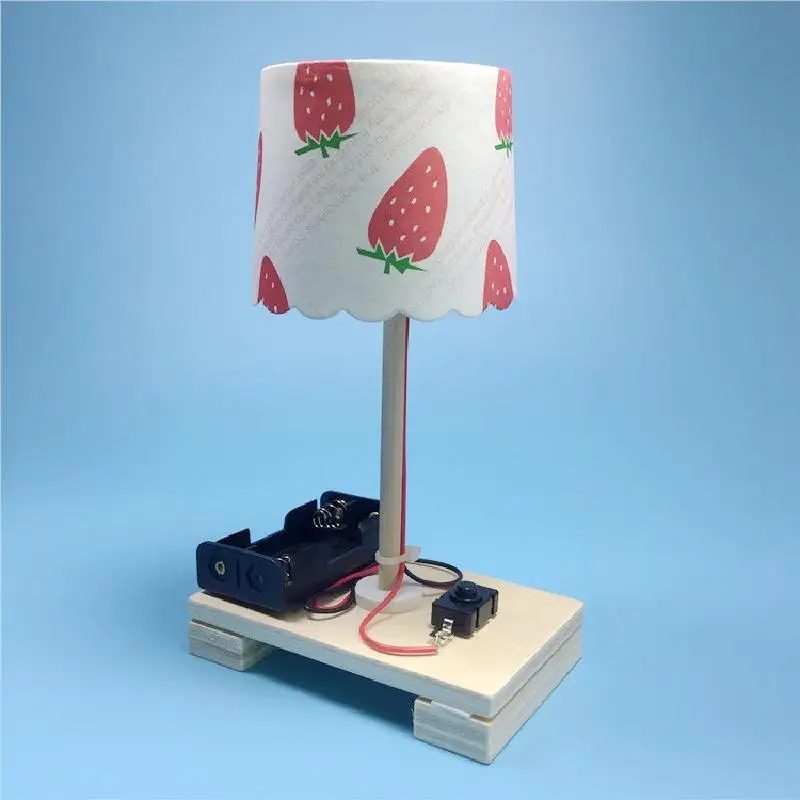 Креативные Diy маленькие настольные лампы технология маленькое производство