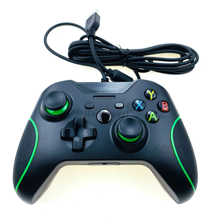 

Черный USB проводной контроллер для Microsoft Xbox One/тонкий геймпад джойстик мандо контроллер Joypad Windows PC