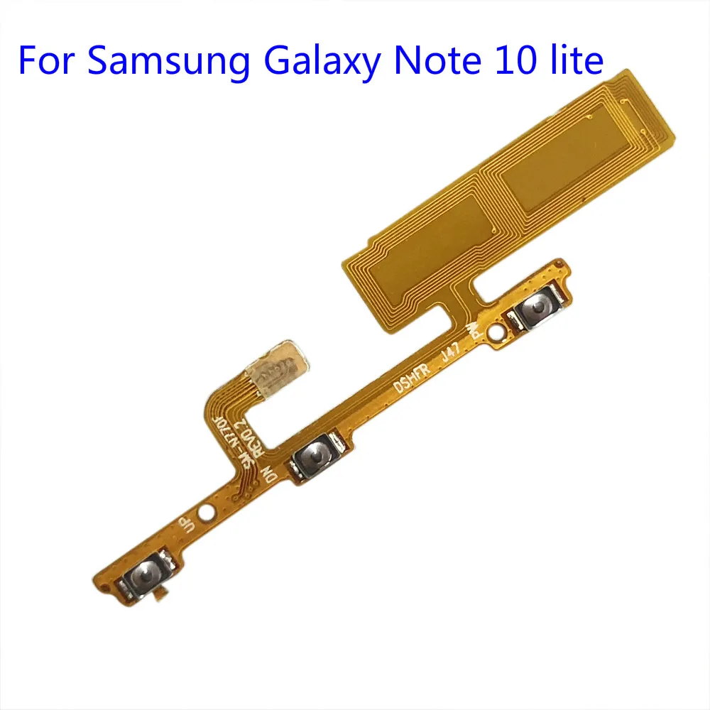 

Для Samsung Galaxy Note 10 lite громкость вверх/вниз + кнопка включения питания гибкий кабель