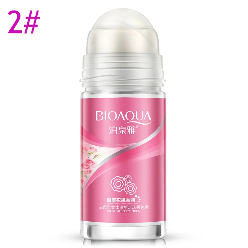 

BIOAQUA Ball Body Lotion Antiperspirants Underarm Deodorant Roll on Bottle Women Fragrance Men Smooth Dry Perfumes CIN6 899