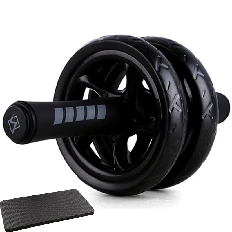 Новинка бесшумные колесики для брюшного пресса ролик Ab с ковриком упражнений