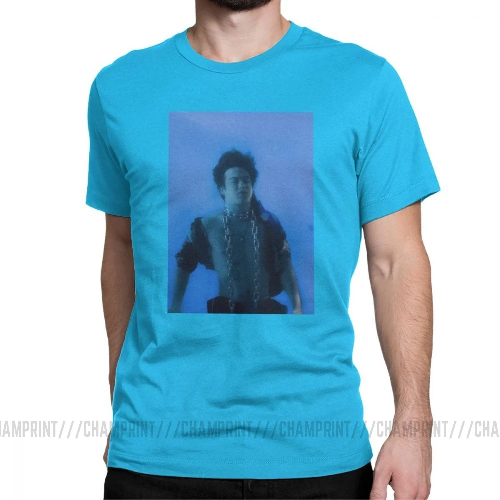 Joji In Tongues футболки для мужчин грязный Франк розовый Guy Meme японский Youtube сумасшедшая хлопковая Футболка короткий рукав Футболка подарок - Цвет: Королевский синий