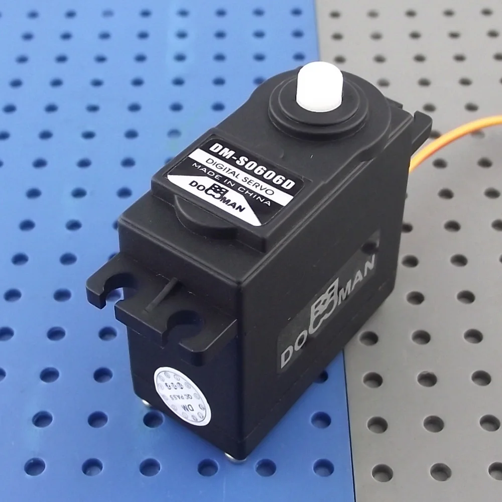 DOMAN RC DM S0606D 40g/0 14 s/5 5 кг. См пластиковая Шестерня 360 градусов непрерывное вращение