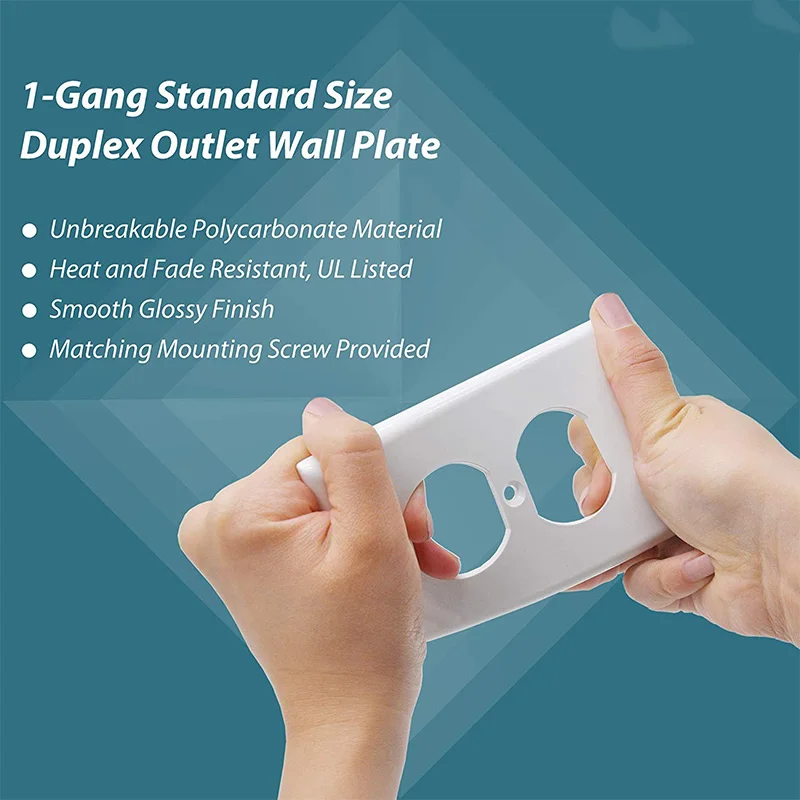 Набор настенных пластин крышка декоративного сосуда дуплексная выключателя