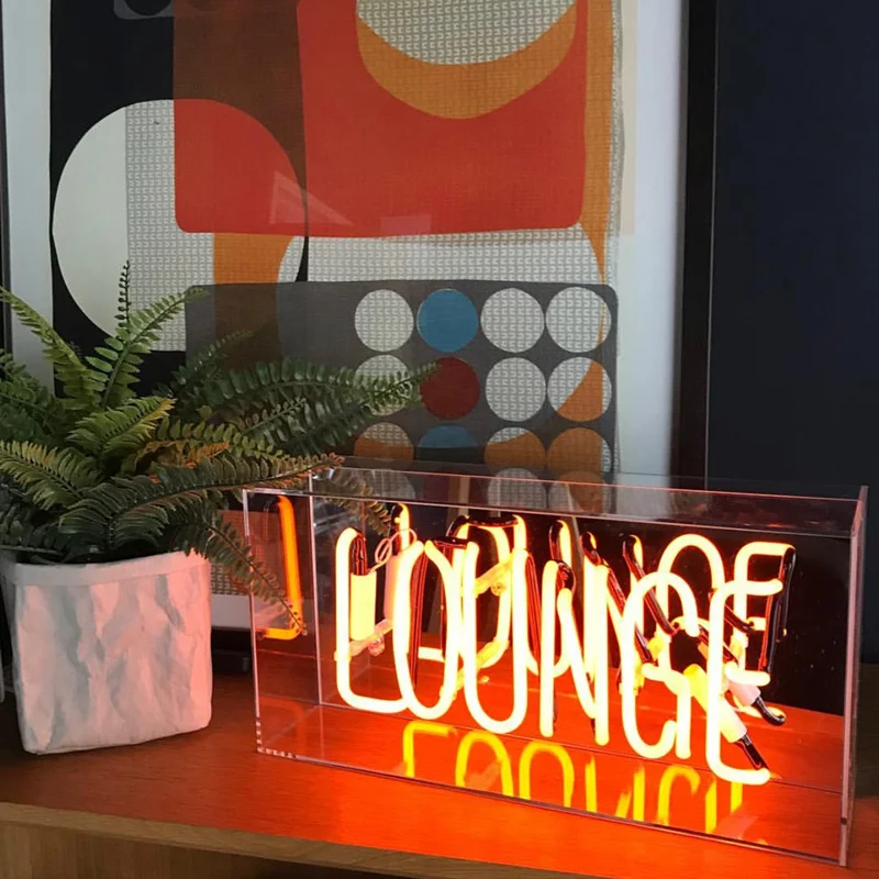 Светодиодный неоновый светильник украшение для дома бара праздничное