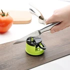 Инновационная точилка для ножей, ножниц, шлифовальный станок, точилка для камня, кухонный точильный инструмент, надежная присоска, аксессуары