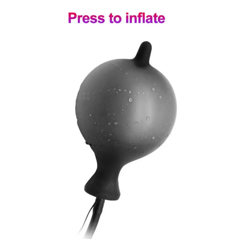 Силиконовый анальный фаллоимитатор большого размера Анальная пробка дилататор