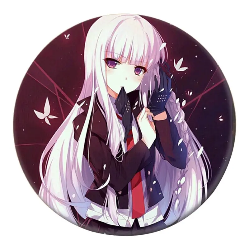 Милый аниме Danganronpa V3: Killing Harmony брошь Akamatsu Kaede значок косплея рюкзак пуговицы для