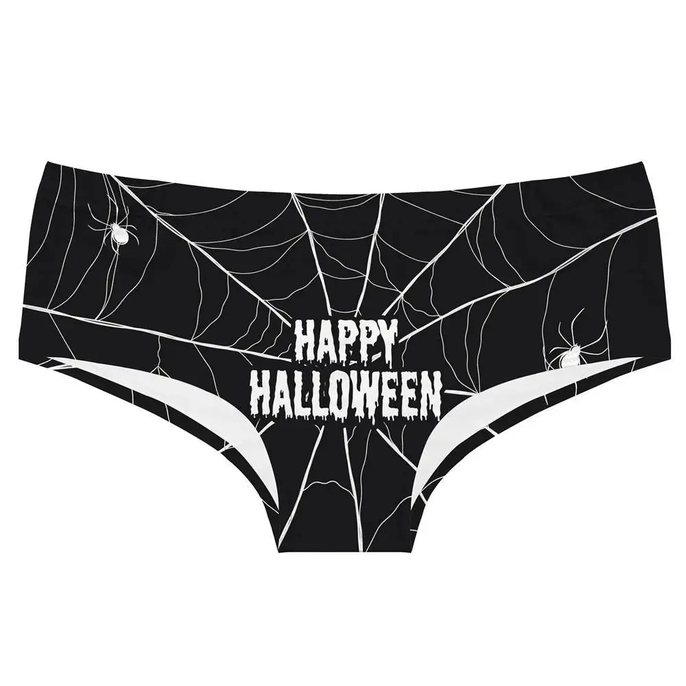 Leimol Хэллоуин Тыква кровь летучая мышь пикантные горячие трусики женское милое