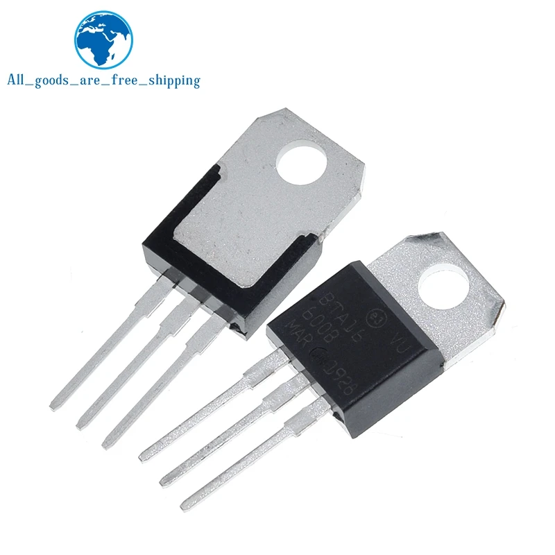 100 шт. BTA16,BTA16-600B BTA16-600 Triac 600V 16A