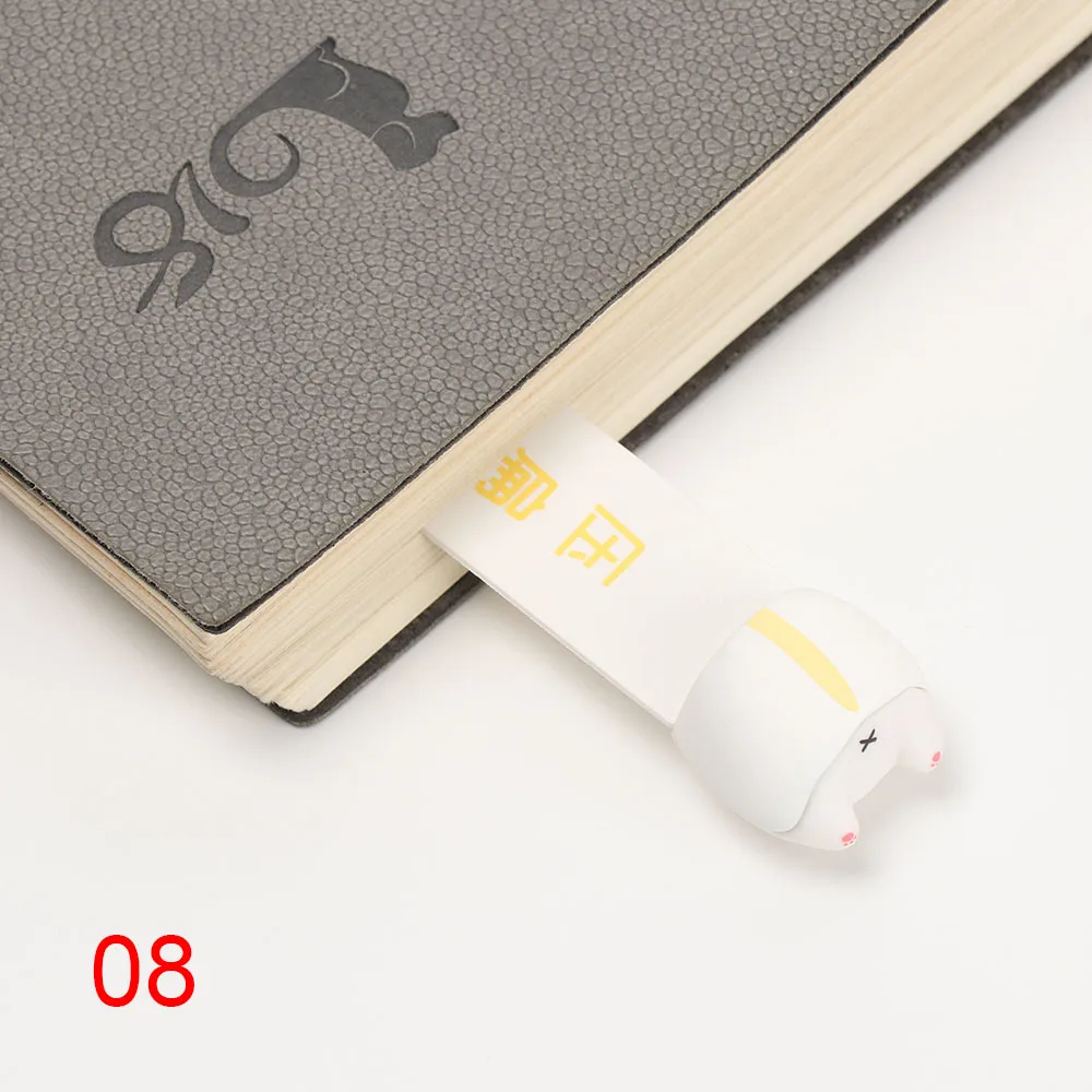 Мультяшные животные закладки для книг