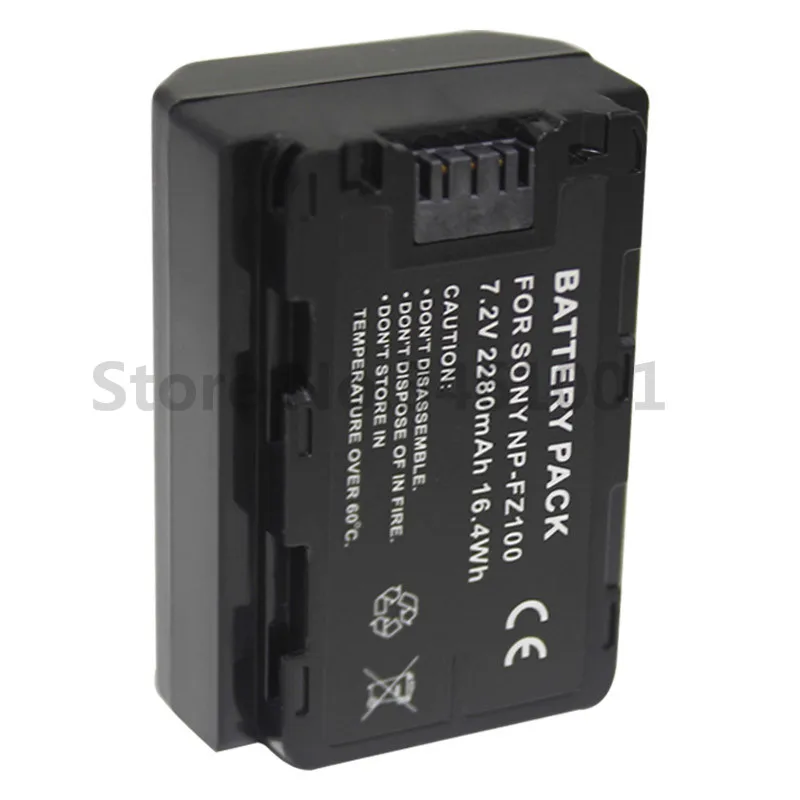 

NP-FZ100 Battery Pack for Sony A9 A7RM3 A7RIII A7M3