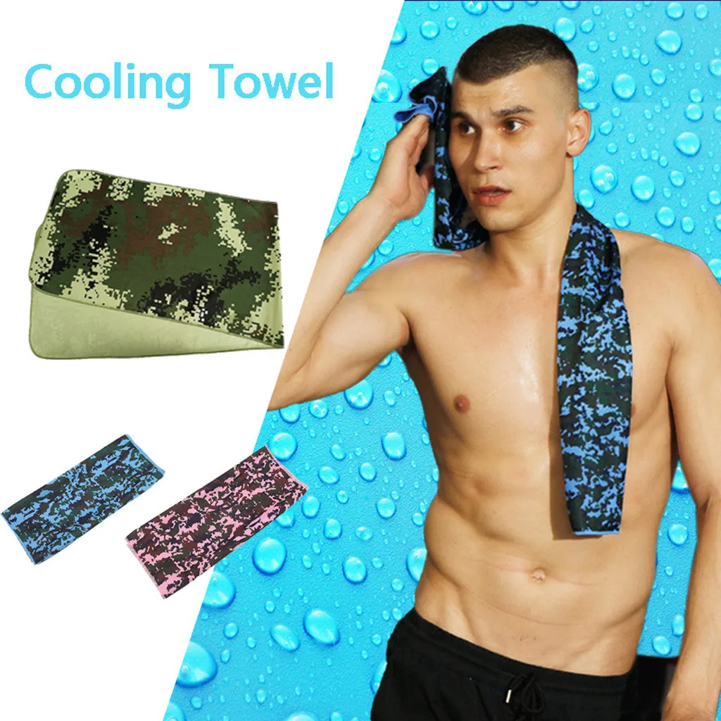Спортивное Полотенце из микрофибры полотенце для быстрого охлаждения мягкое