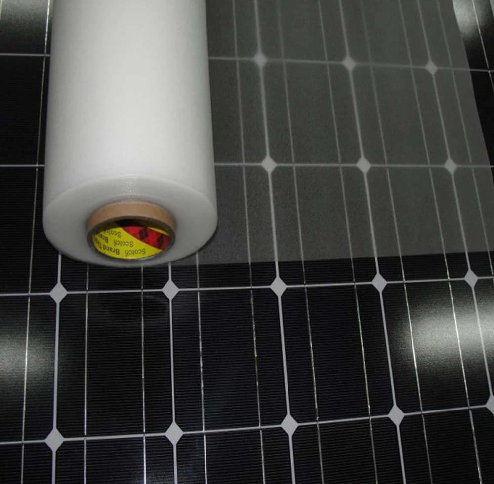 Солнечная эва пленка Задняя панель для инкапсуляции солнечной панели