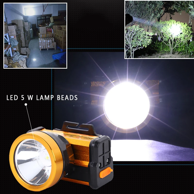 

ZHIYU Glare Long-range Headlamp Outdoor Head-mounted Flashlight Night Fishing Life Waterproof Stepless Dimming LED Head Torch