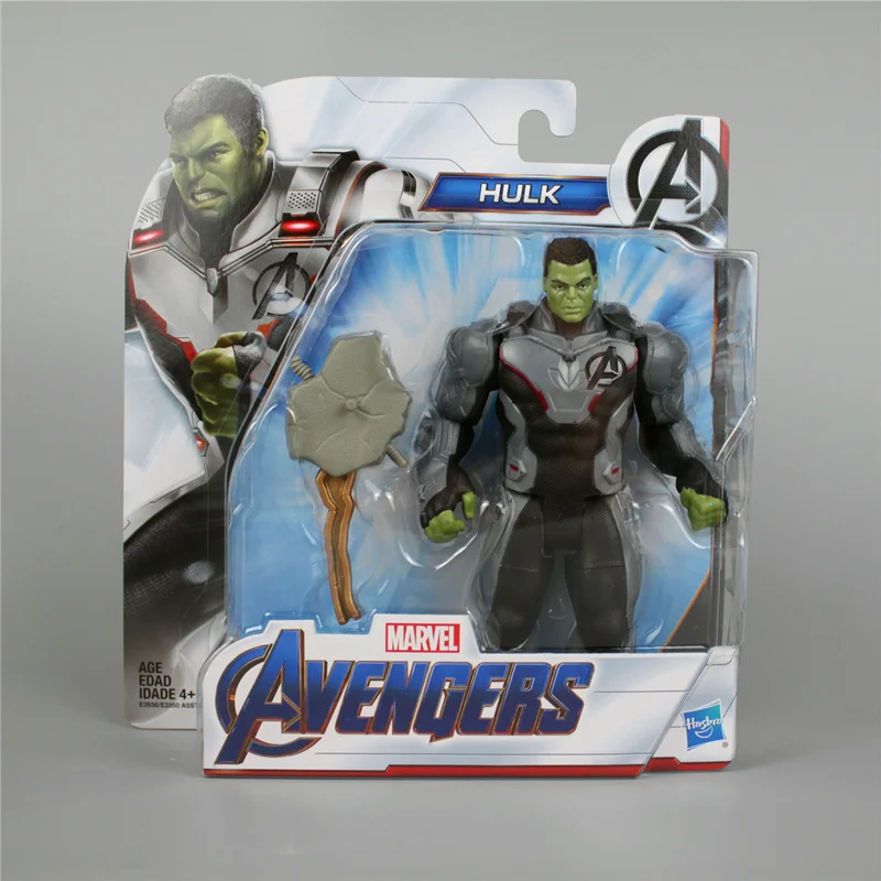 

Hasbro Marvel Anime Figures Avengers Alliance Hulk Thanos 6-inch Toy Figures Movable Model Anime Figures Can Be Gift Collection