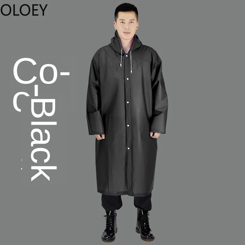 Длинный мотоциклетный плащ для мужчин пончо велосипеда водонепроницаемый