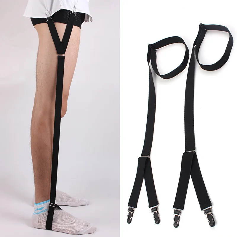 Мужская рубашка с рельефным держателем эластичная Y образная Регулируемая форма