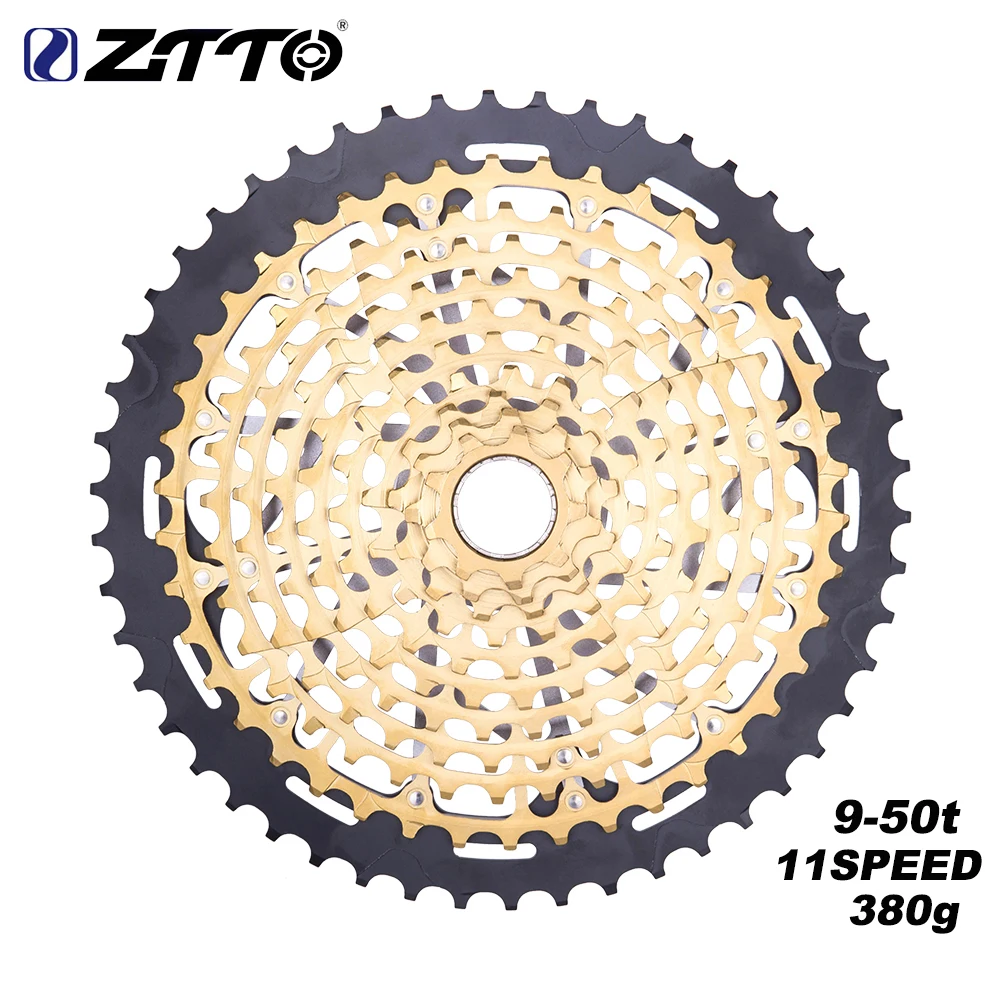 Ультралегкая кассета ZTTO MTB Ultimate 11 скоростей 9 50T S 50t ulxd Freewheel HG Золотая Звездочка k7