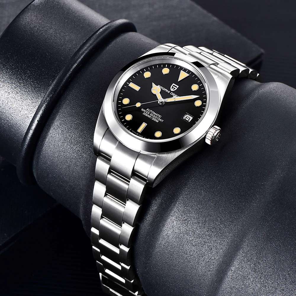 PAGANI дизайнерские новые мужские механические наручные часы Топ бренд сапфировое