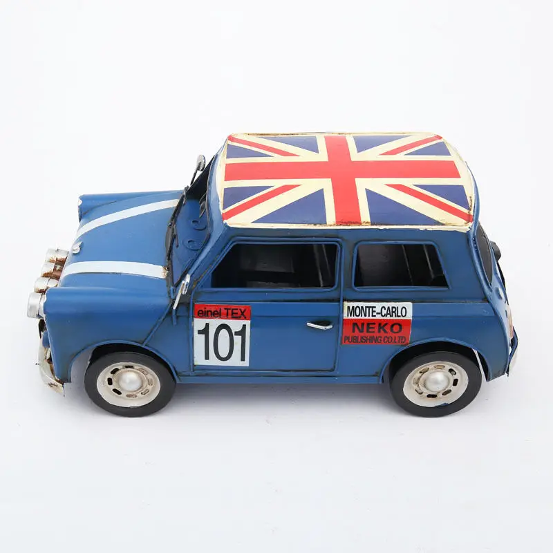 Модель автомобиля M flag ретро ностальгический мини европейский стиль британский