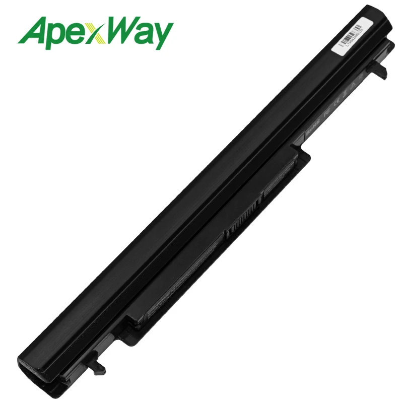 Аккумулятор ApexWay для ноутбука Asus A31-K56 E46 E46C E46CB E46CM K46C K46CA K46CB K46CM K46V K56C K56CA K56CB K56CM K56V |