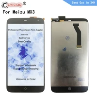 5 1 lcd for meizu mx3 lcd display touch screen digitizer sensor assembly display for meizu mx3 display tested ok replacement