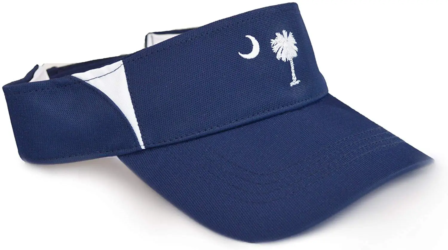 Флаг Южной Каролины представление козырек | SC Palmetto влагу Гольф Козырек темно