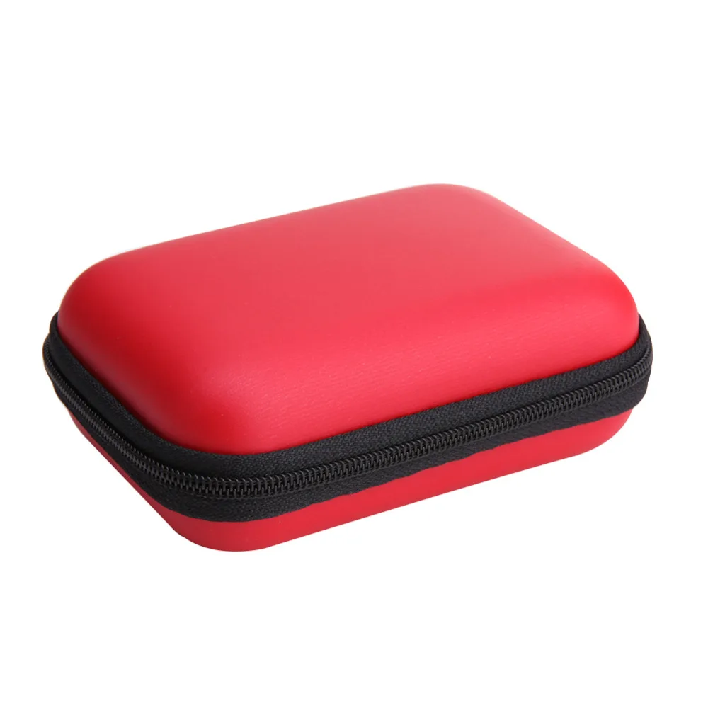 

Mini External Storage Hard Case Bags Headset Earphone Cable Carry Storage Box for Phone USB Cable Charger Power Bank Case