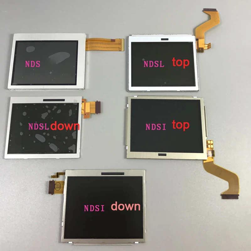 

Оригинальный Верхний ЖК-экран для NDSI DSI NDSL DS верхний нижний дисплей запасные части