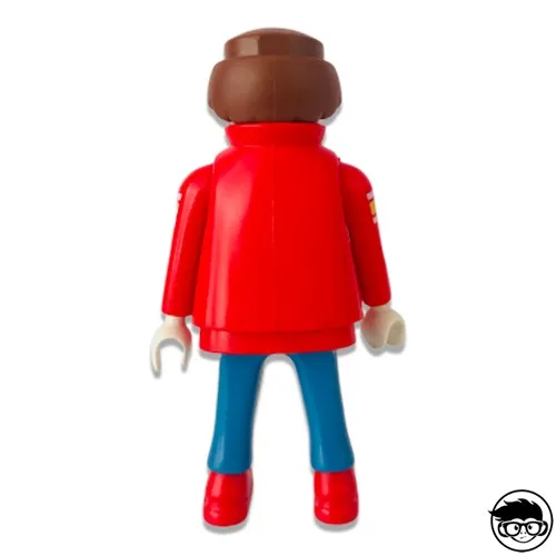 Диск джоки свободного кроя с винтажными фигурками от Playmobil 1992|Настольный футбол| |