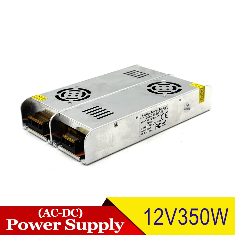 Одиночный выход DC12V источник питания 48 Вт 60 72 100 120 150 180 200 240 250 300 350 360