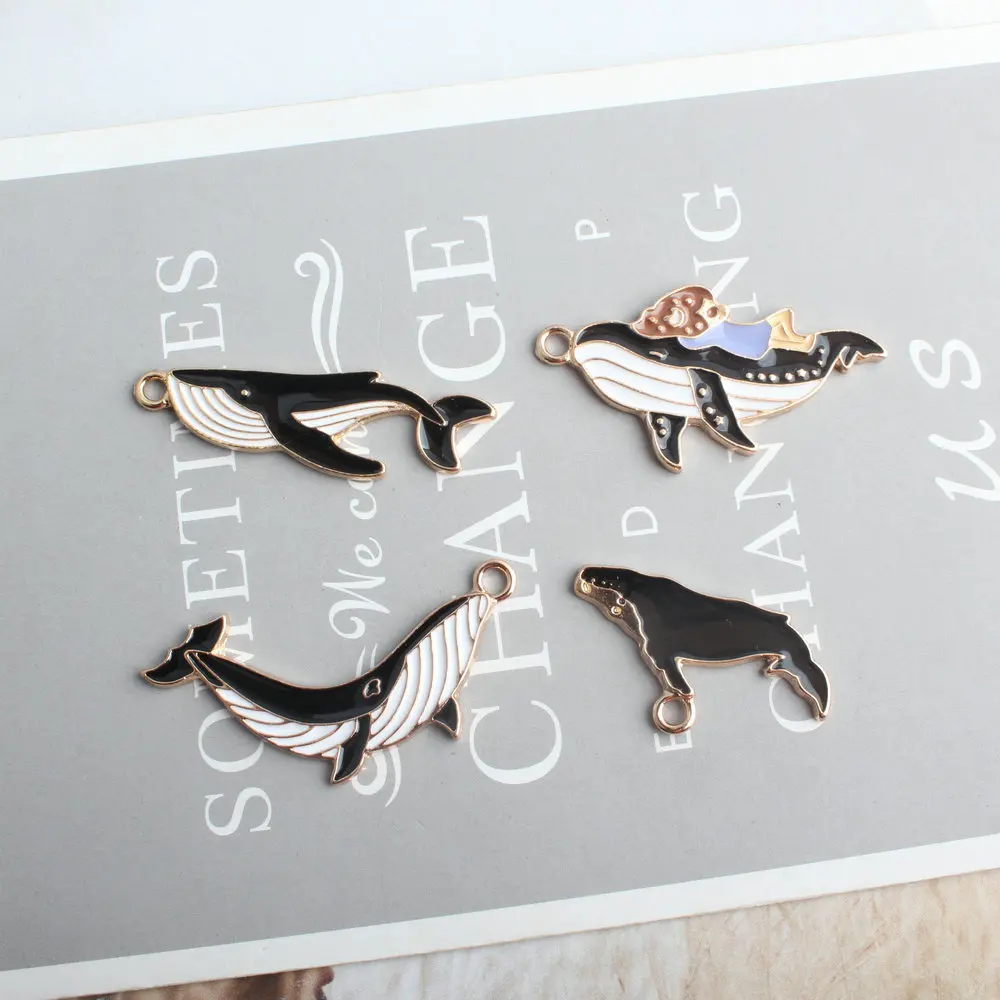 10 шт. новинка Лидер продаж милые морские животные сперма Кит сделай сам ювелирные