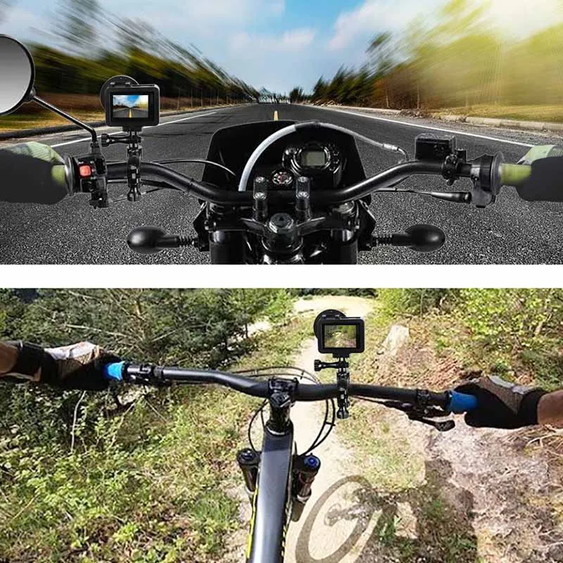 Велосипедный зажим с поворотом на 360 градусов велосипедный Алюминиевый адаптер