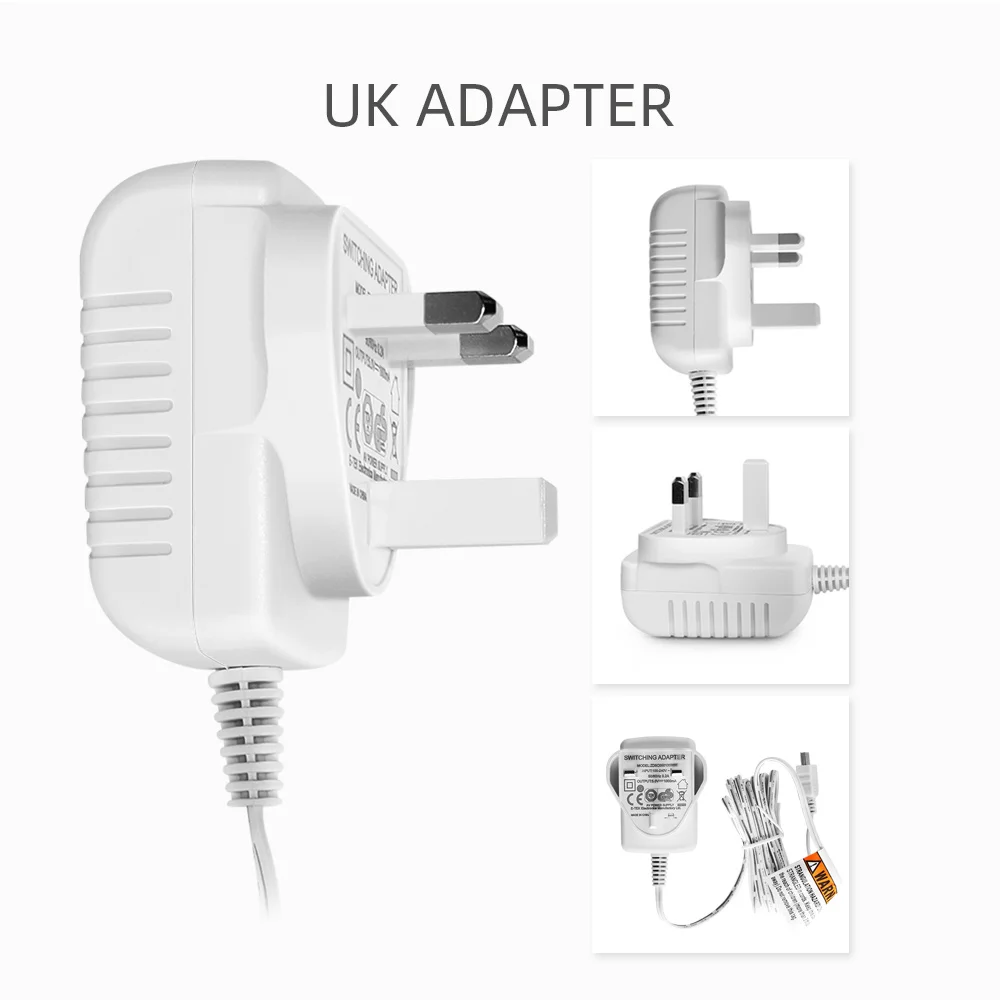 DC 5V 1000mA 100-240V 50/60HZ Мощность адаптер Зарядное устройство для Видеоняни и радионяни VB601/VB602/VB603/VB605/VB607
