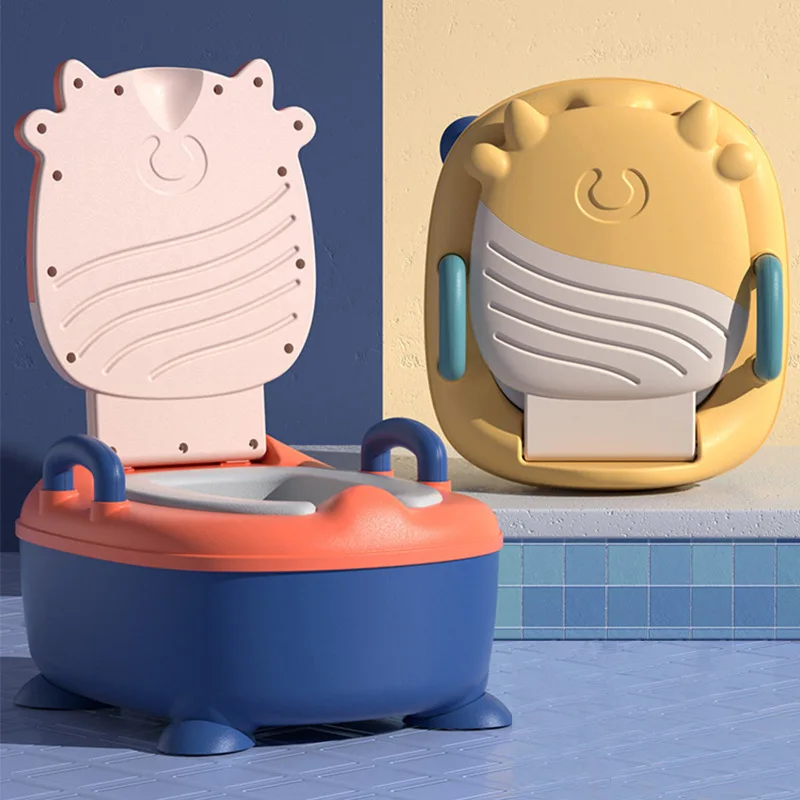 

0-7 Years Portable Baby Multifunction Bull Toilet Potty Child Pot Training Girl Boy Potty Kids Chair Toilet Seat Children's Pot