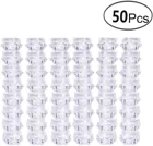 50 шт в наборе, 5 г прозрачный контейнер для косметических средств горшок банки Пластик пустые косметические тени для век контейнеры для образцов прозрачный